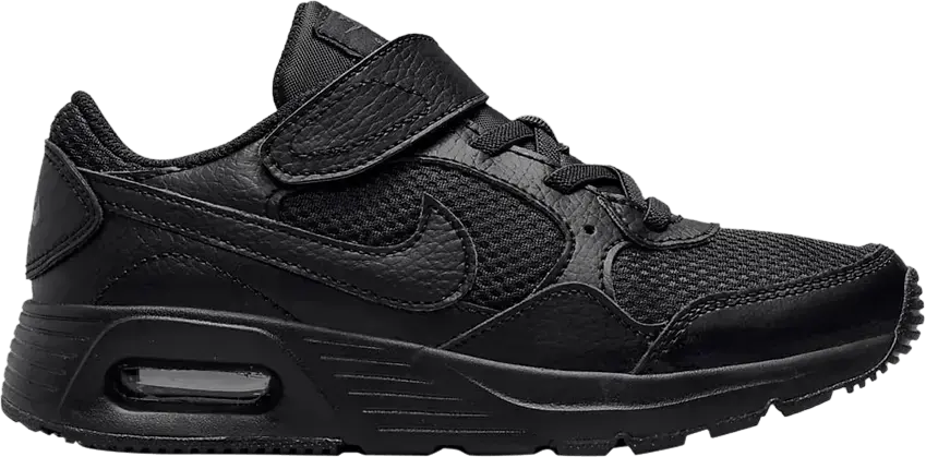  Nike Air Max SC PS &#039;Triple Black&#039;