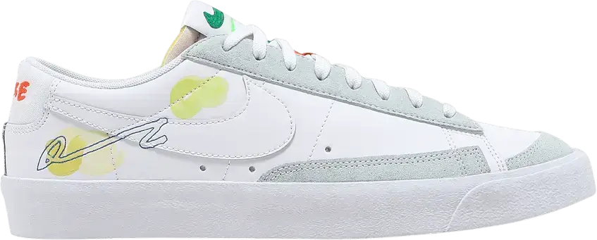  Nike Blazer Low 77 Flyleather Mayumi Yamase White