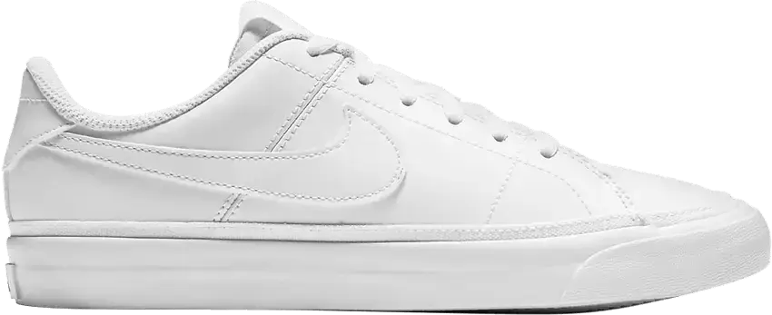  Nike Court Legacy GS &#039;Triple White&#039;