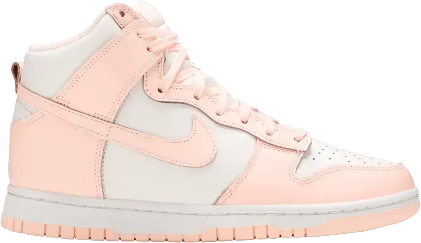  Nike Dunk High Sail Crimson Tint (Women&#039;s)