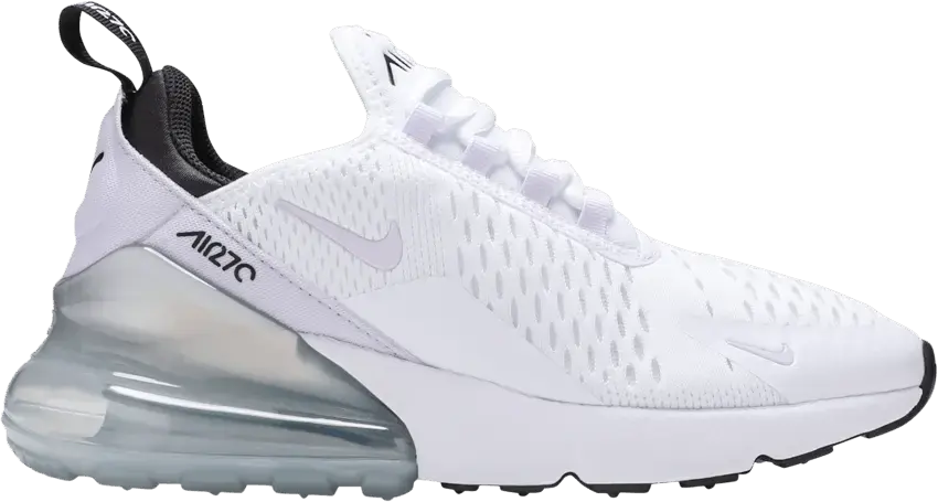  Nike Air Max 270 GS &#039;White Pure Violet&#039;