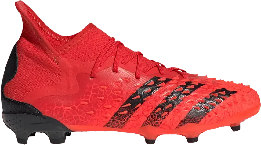  Adidas Predator Freak.1 FG J &#039;Demonskin - Solar Red&#039;