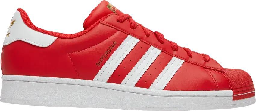  Adidas adidas Superstar Red Cloud White Gold