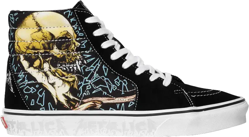  Vans Metallica x Sk8-Hi &#039;Pushead&#039;