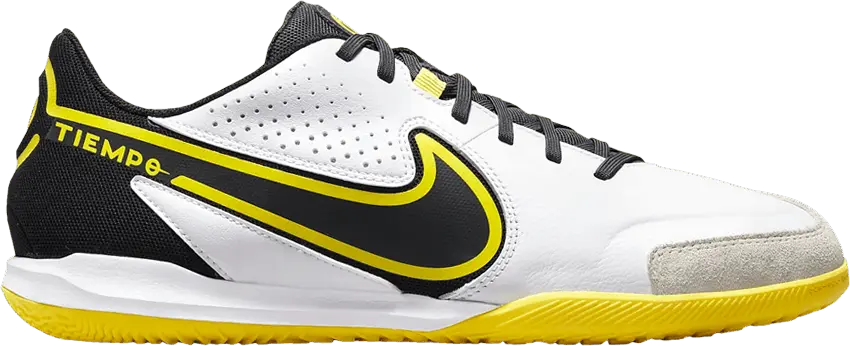  Nike Tiempo Legend 9 Academy IC &#039;White Yellow Strike&#039;