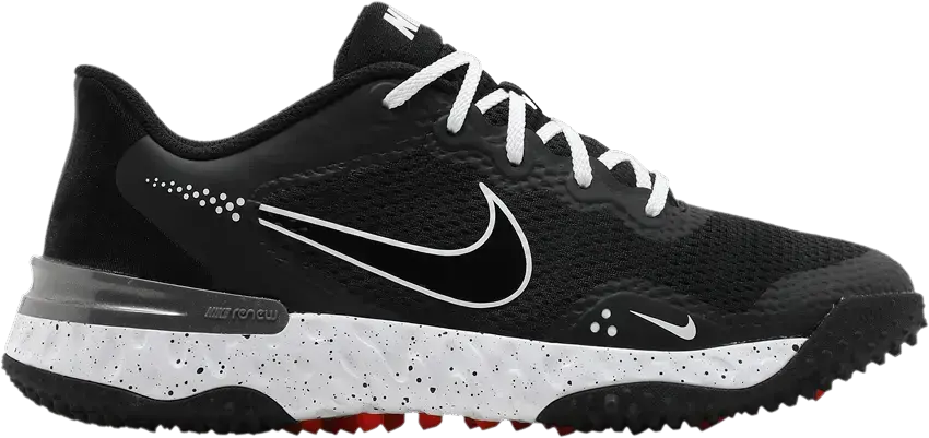  Nike Alpha Huarache Elite 3 Turf &#039;Black White&#039;