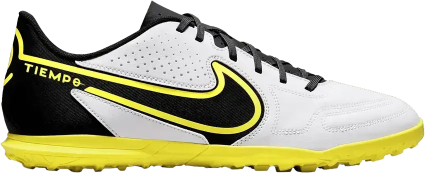  Nike Tiempo Legend 9 Club TF &#039;White Yellow Strike&#039;