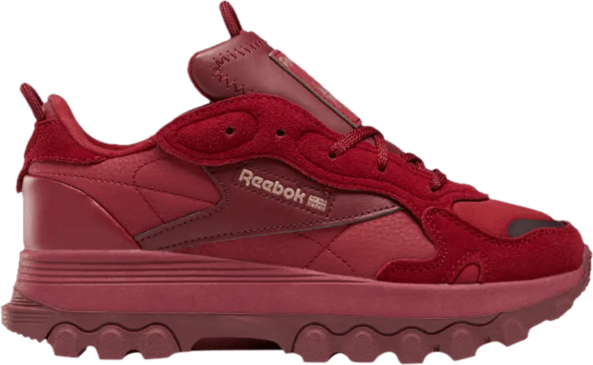  Reebok Cardi B x Classic Leather Big Kid &#039;Triathlon Red&#039;