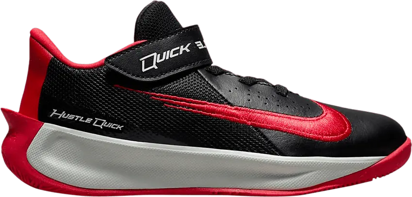  Nike Team Hustle Quick 3 PS &#039;Bred&#039;