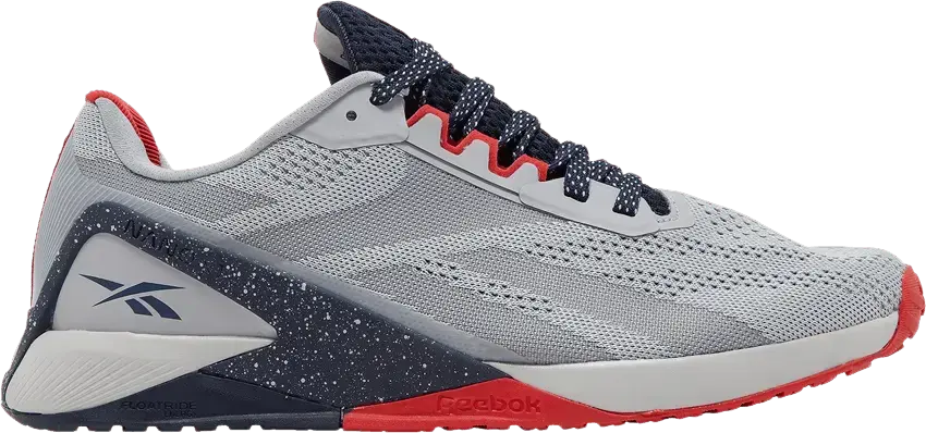  Reebok Nano X1 &#039;Grey Vector Red&#039;