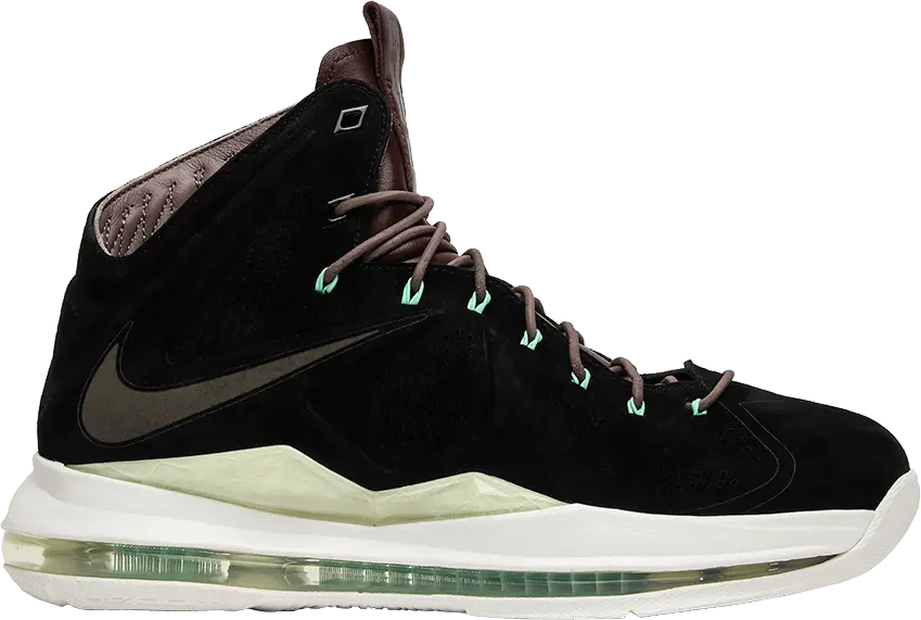  Nike LeBron X EXT Black Suede