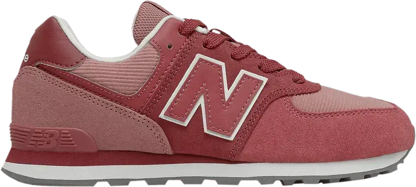  New Balance 574 Big Kid &#039;Deep Earth Red&#039;