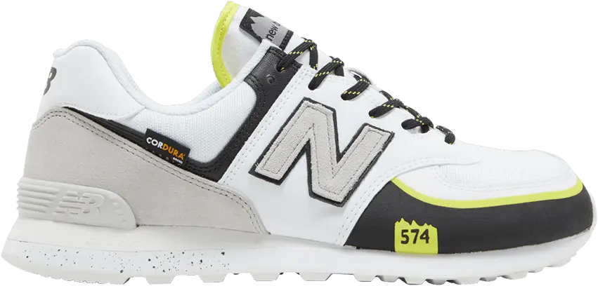  New Balance 574 All Terrain White Lime Black