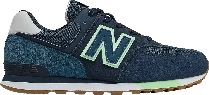  New Balance 574 Big Kid &#039;Lagoon&#039;