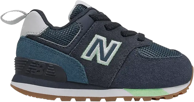  New Balance 574 Toddler Wide &#039;Lagoon&#039;