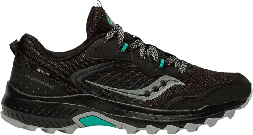  Saucony Wmns Excursion TR15 GTX &#039;Black Jade&#039;