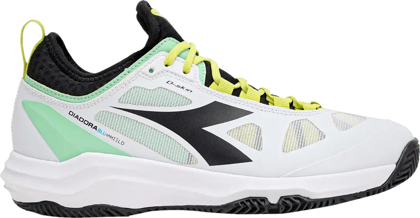  Diadora Wmns Speed Blushield Fly 3+ Clay &#039;White Green Ash&#039;