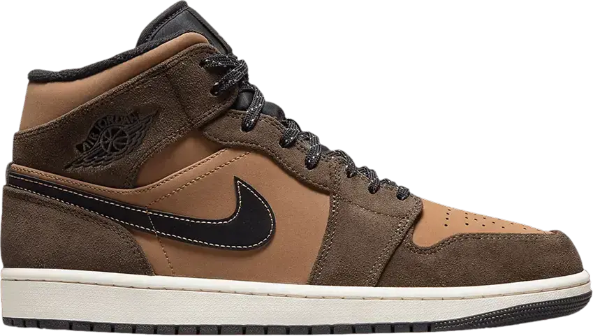  Jordan 1 Mid SE Dark Chocolate