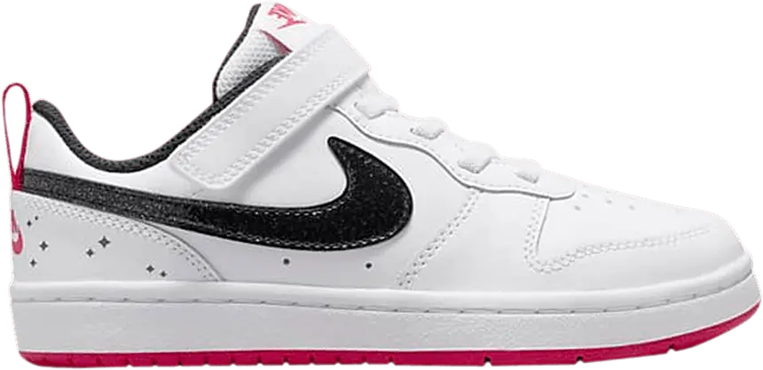  Nike Court Borough Low 2 SE PS &#039;White Very Berry&#039;