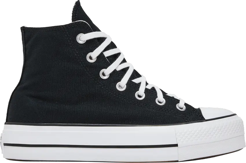  Converse Wmns Chuck Taylor All Star Lift High &#039;Black White&#039;