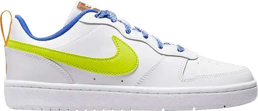  Nike Court Borough Low 2 SE GS &#039;White Atomic Green&#039;