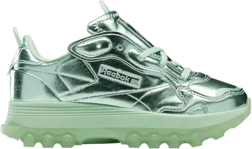  Reebok Cardi B x Classic Leather Big Kid &#039;Semi Pixel Mint&#039;