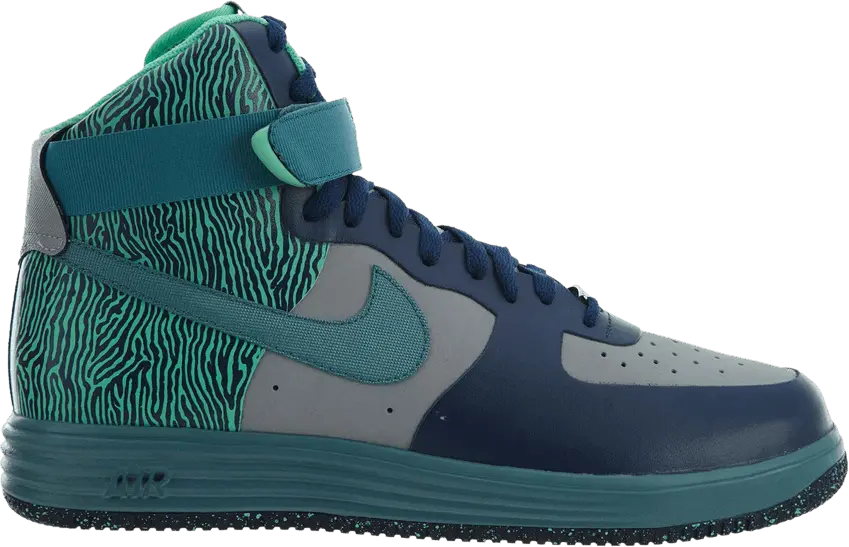  Nike Lunar Force 1 Ns Hi Prm Silver/Mineral Teal