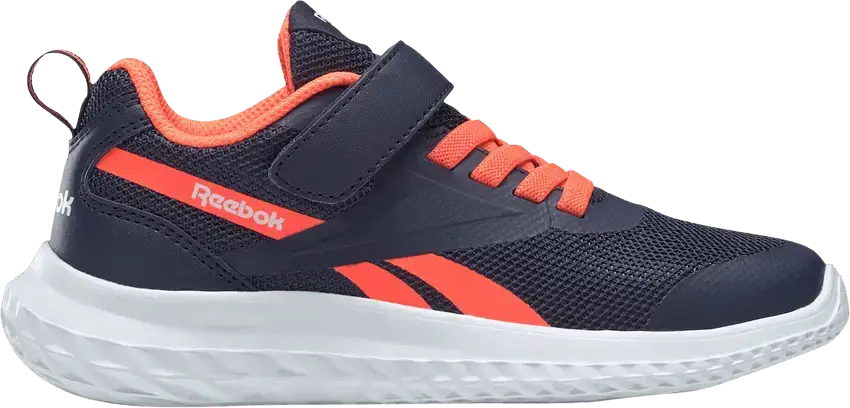  Reebok Rush Runner 3 ALT J &#039;Vector Navy Orange Flare&#039;