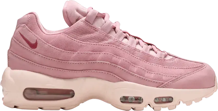  Nike Air Max 95 Pink Suede (Women&#039;s)