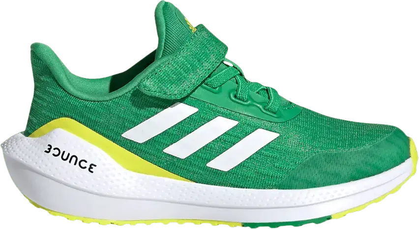  Adidas EQ21 Run Velcro J &#039;Vivid Green&#039;