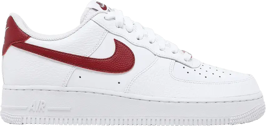  Nike Air Force 1 Low White Team Red