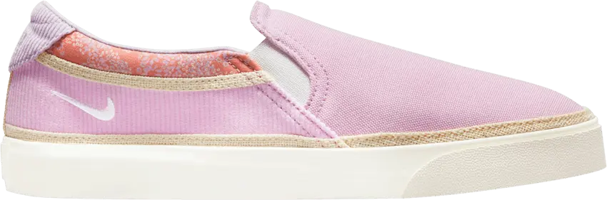  Nike Wmns Court Legacy Slip-On &#039;Arctic Pink&#039;