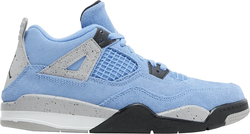  Jordan 4 Retro University Blue (PS)