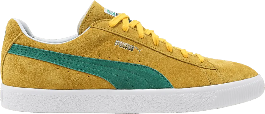  Puma Suede Vintage Made in Japan Spectra Yellow Amazon Green