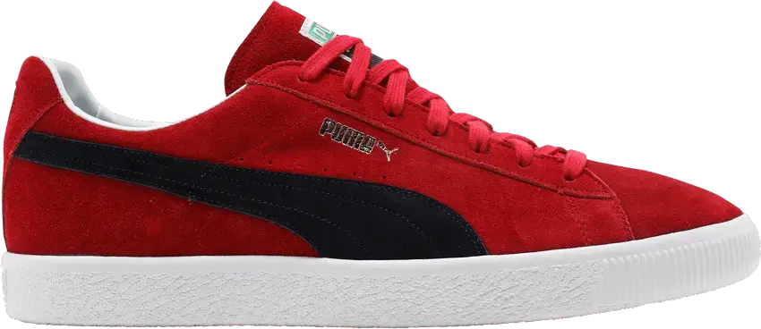  Puma Suede Vintage Made in Japan High Risk Red New Navy
