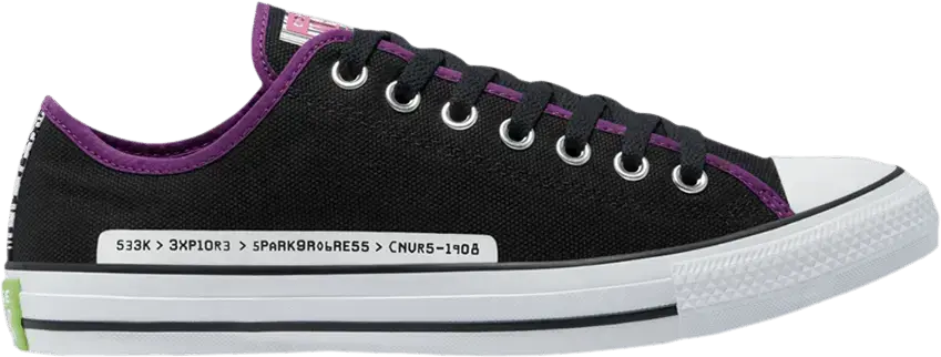  Converse Chuck Taylor All Star Low &#039;Dramatic Nights - Black&#039;