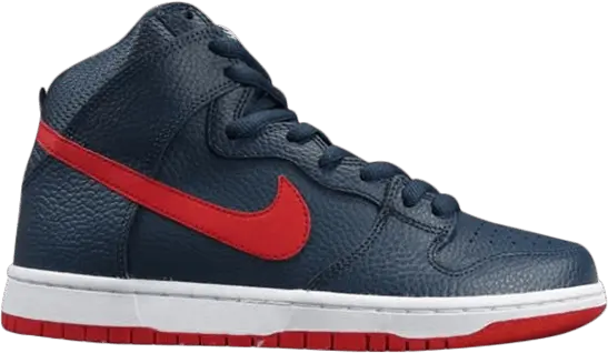  Nike SB Dunk High Squadron Blue University Red