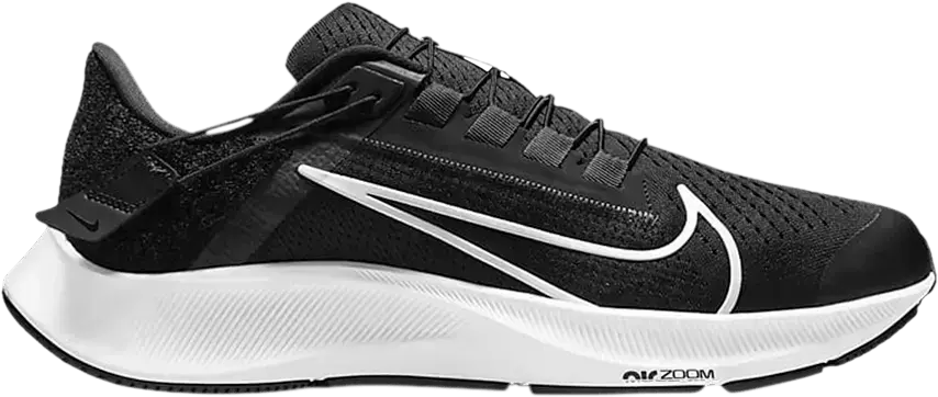  Nike Air Zoom Pegasus 38 FlyEase Black White