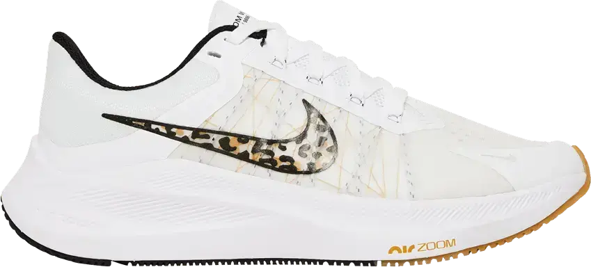  Nike Winflo 8 Premium White Leopard (Women&#039;s)