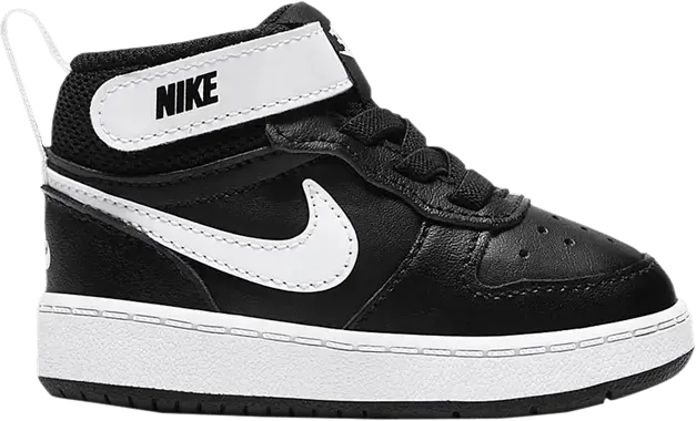  Nike Court Borough Mid 2 TD &#039;Black White&#039;