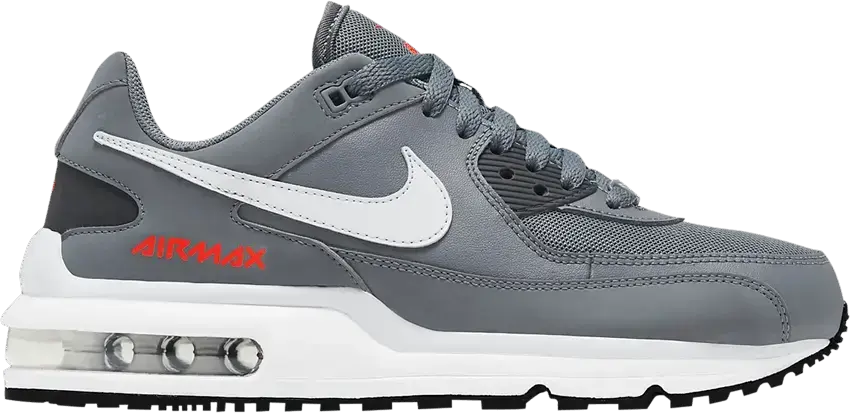  Nike Air Max Wright Cool Grey Bright Crimson (GS)