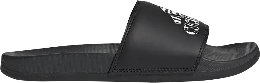  Adidas Wmns Adilette Comfort Slide &#039;Black Zebra&#039;