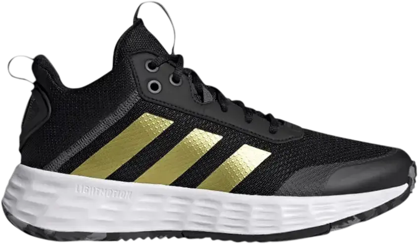  Adidas adidas Own the Game Black Gold Metallic