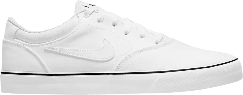  Nike Chron 2 Canvas SB &#039;Triple White&#039;