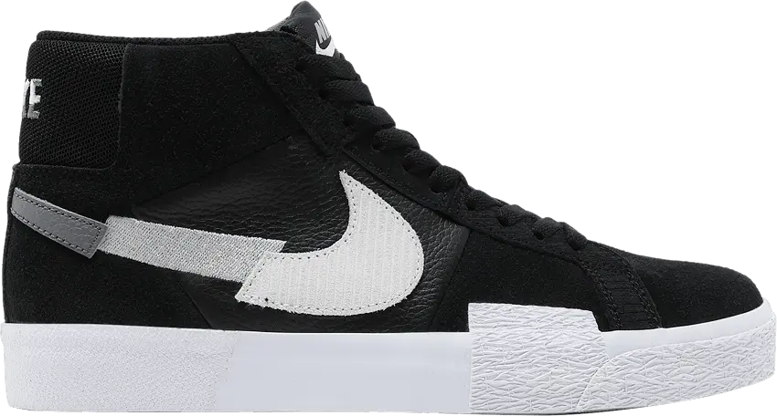  Nike Blazer Mid Mosaic Black Grey