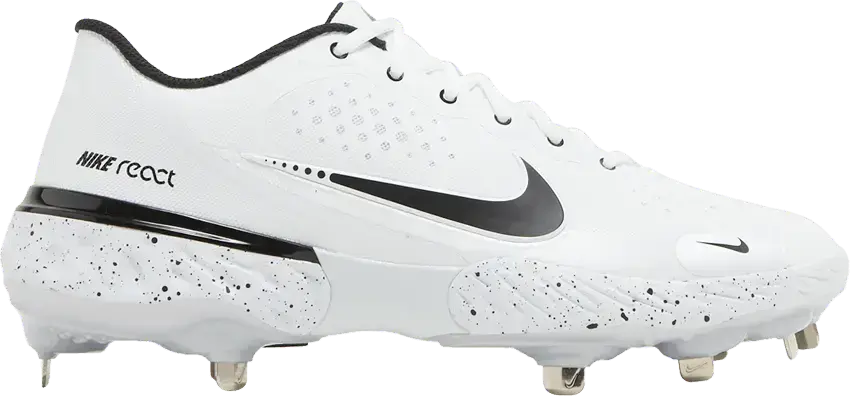  Nike Alpha Huarache Elite 3 Low &#039;White Grey&#039;