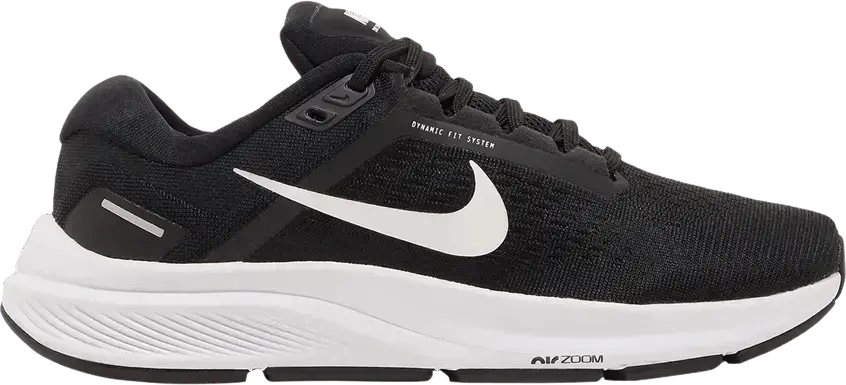 Nike Air Zoom Structure 24 Black White (Women&#039;s)