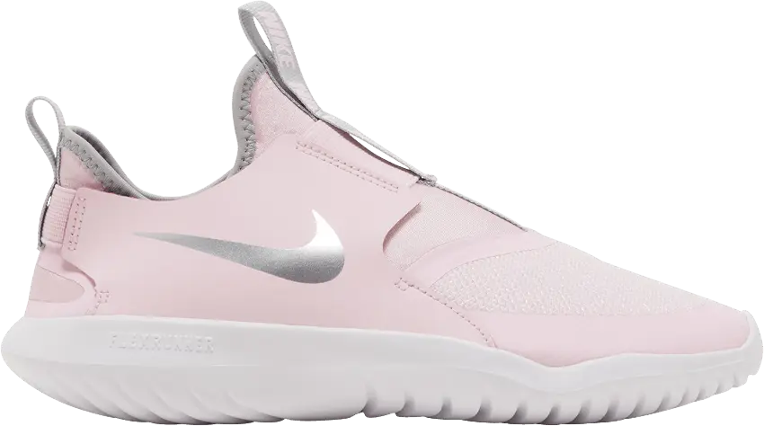  Nike Flex Runner GS &#039;Pink Foam Metallic Silver&#039;