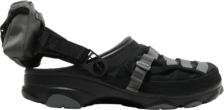  Crocs BEAMS x Classic All-Terrain Military Clog &#039;Black&#039;