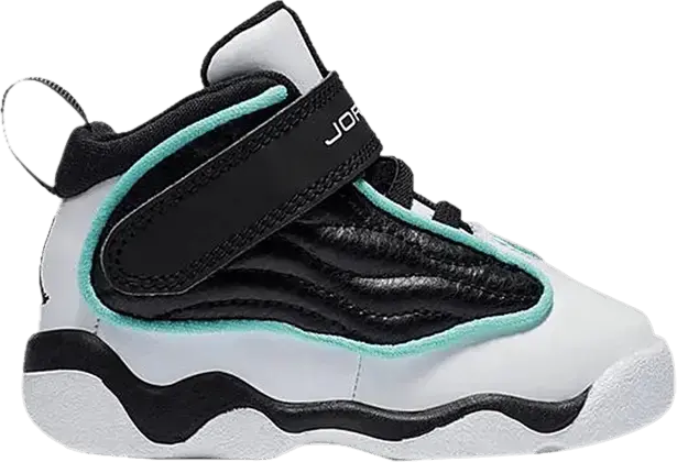  Jordan Pro Strong White Black Teal (TD)